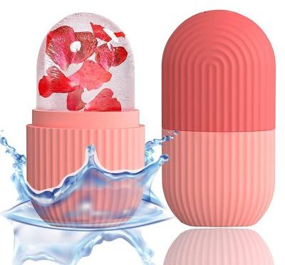 Ice Face Roller Silicone Facial Cube for Eyes