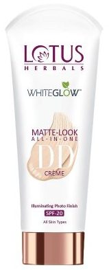 Lotus Herbals Whiteglow Matte Cream- Pink Beige