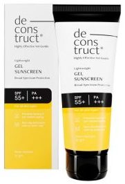 Deconstruct Face Gel Sunscreen SPF 55+ and PA+++