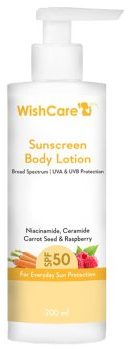 WishCare SPF50 Sunscreen Body Lotion